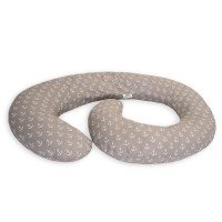 Perna de alaptare multifunctionala MyKids Ancora Gri-Alb