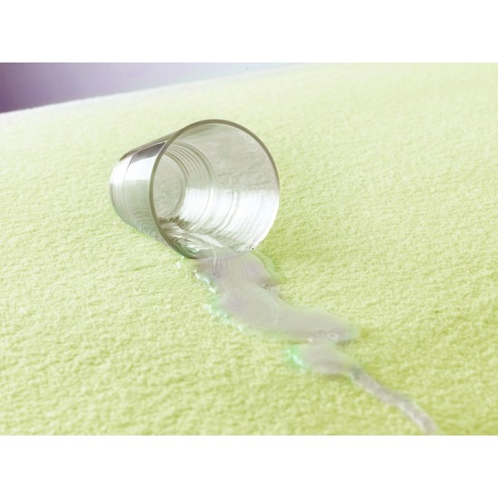 Protectie Impermeabila Cearceaf MyKids Pentru Saltea 120x60 Lime