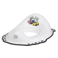 Reductor wc copii MyKids Cars Alb-Black antialunecare