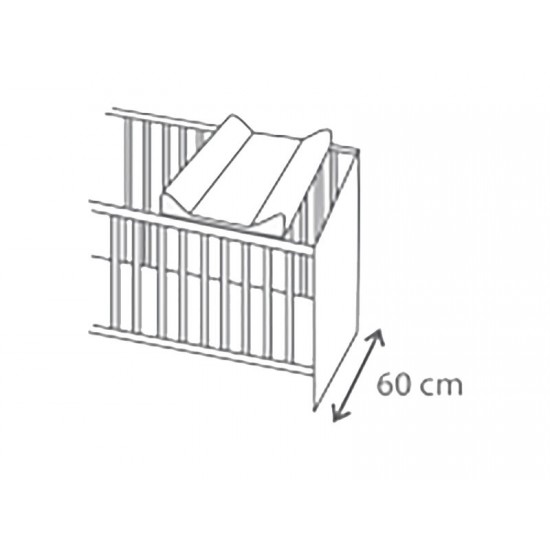 Saltea de infasat bebe cu intaritura 70x50 Klups Star Dream 185