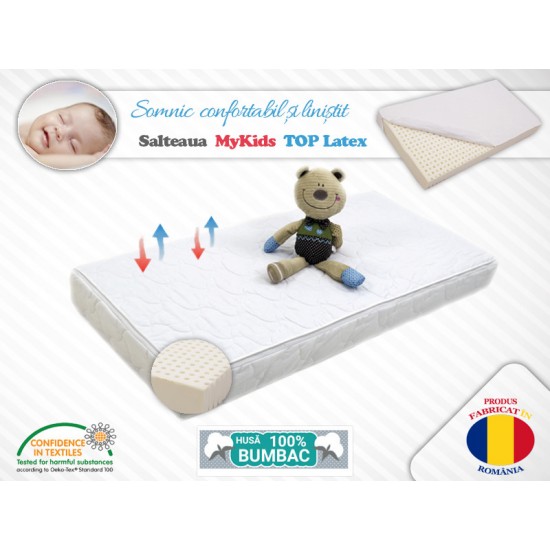 Saltea MyKids Top Latex 120x60x10 cm