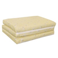 Saltea Pliabila Copii MyKids Spuma Poliuretanica (Burete) Galbena