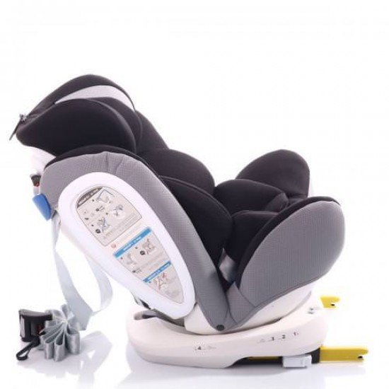 Scaun auto Pilot Black Rotativ 360 cu Isofix Cangaroo 0-36 kg