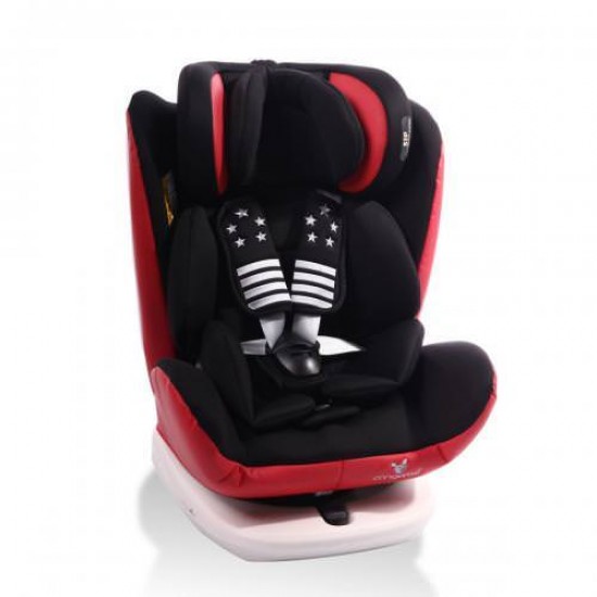 Scaun auto Pilot Red Rotativ 360 cu Isofix 0-36 kg