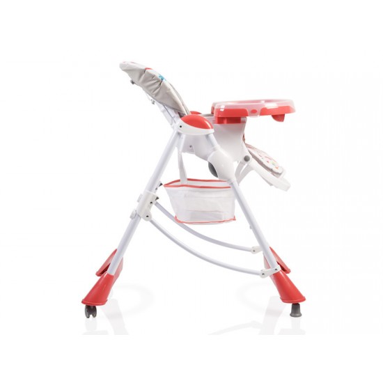 Scaun de masa copii Cangaroo Mint Rosu