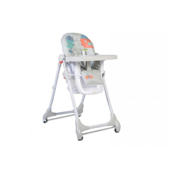 Scaun de masa copii Moni Kimchi Light Grey