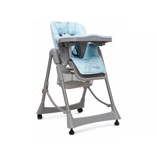 Scaun de masa pentru copii Cangaroo Cookie Albastru