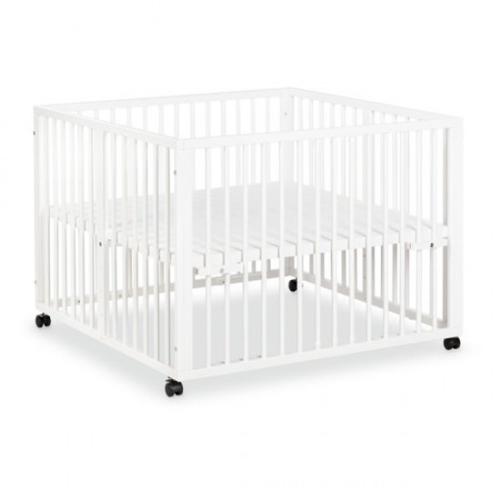 Tarc de joaca din lemn Klups Jonas Alb