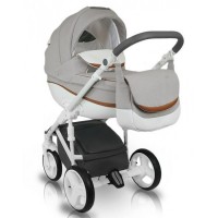 Carucior copii 3 in 1 Bexa Ideal Silver