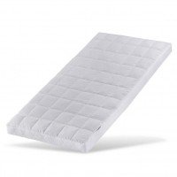 Saltea antialergenica pentru copii cocos, spuma si hrisca 120x60x9 cm