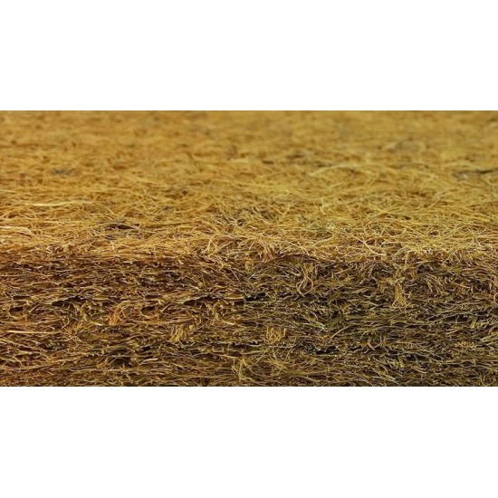 Saltea copii Cocos Latex cu husa detasabila Bumbac Organic si lana 127x63x10 cm