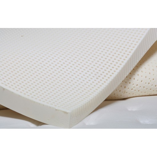 Saltea copii Cocos Latex cu husa detasabila Bumbac Organic si lana 140x70x10 cm