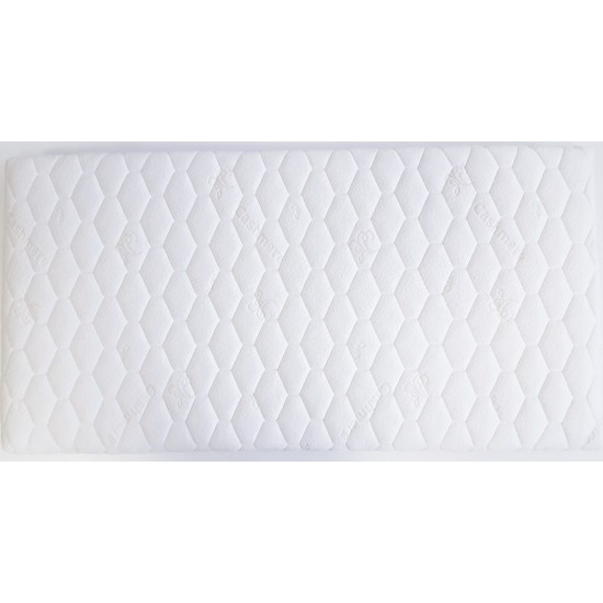 Saltea pentru copii Cocos Spuma Cocos cu husa detasabila bumbac Cashmere 127x63x11 cm