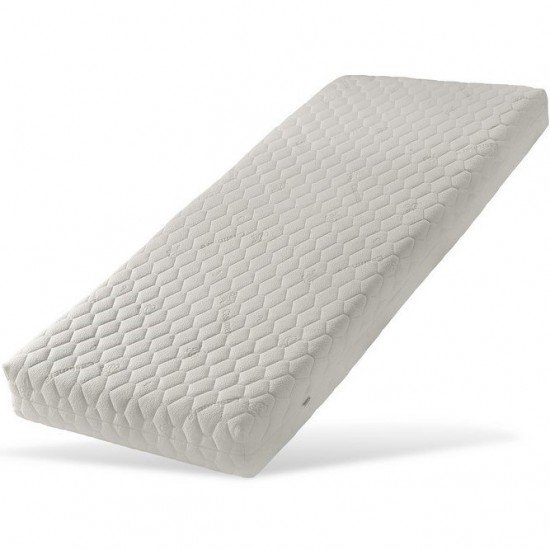 Saltea cocos spuma cocos cu husa detasabila bumbac cashmere 120x60x11 cm