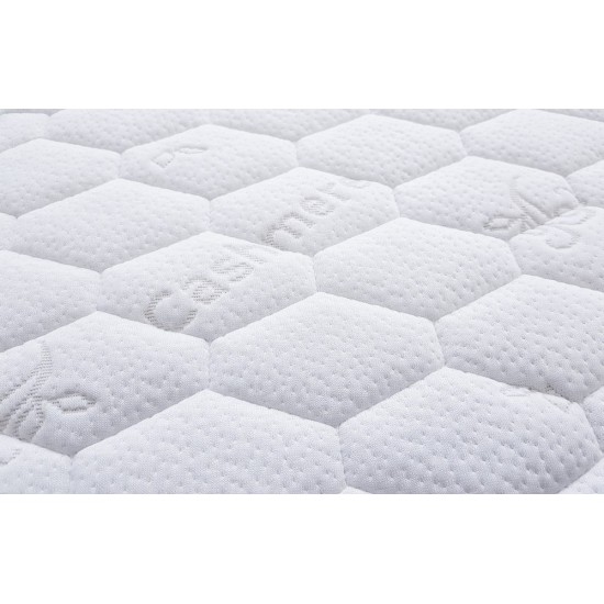 Saltea pentru copii cocos spuma cu husa detasabila bumbac cashmere 127x63x11 cm