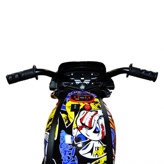 Motocicleta cu acumulator 12V Grafitti