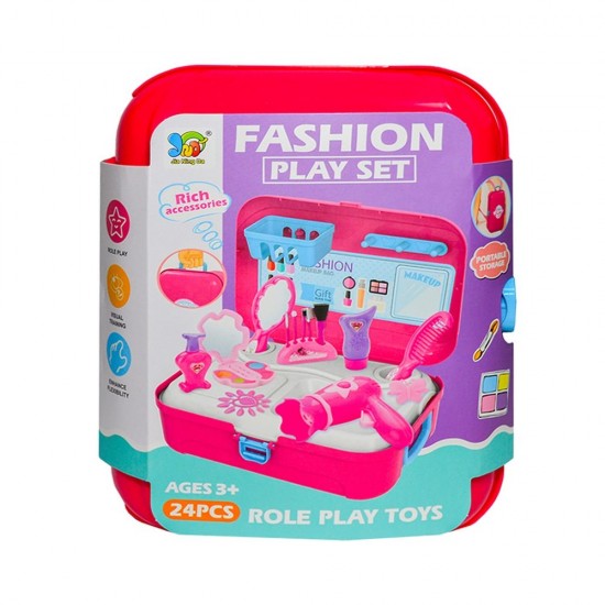 Set accesorii frumusete pentru fetite 24 piese