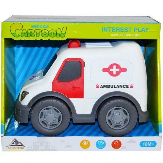 Ambulanta cu lumina si muzica Cartoon