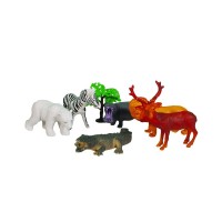 Set 6 figurine animale salbatice