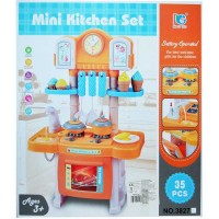 Set bucatarie copii cu accesorii 35 piese