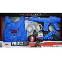 Set de joaca politist cu vesta de protectie si accesorii