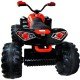 ATV electric cu telecomanda si 2 motoare 12V Off-Road Rosu