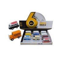 Set 12 autobuze de epoca metal din metal