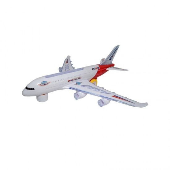 Jucarie avion A380 cu sunete si lumini