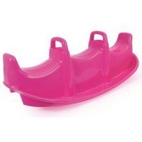 Balansoar copii 3 locuri Roz Dolu