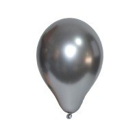 Set 50 baloane sidefate argintii