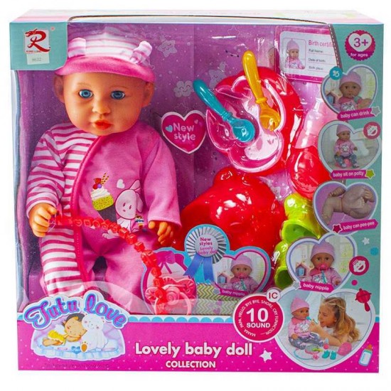 Bebelus interactiv cu accesorii Tutu Love