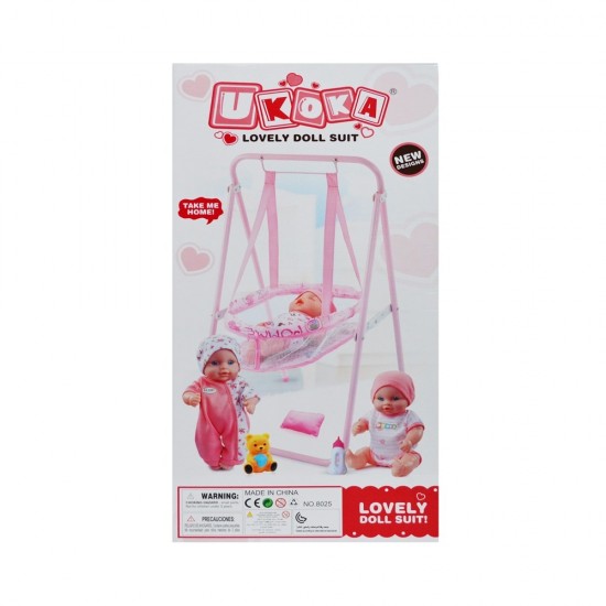 Bebelus muzical cu leagan Ukoka