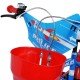 Bicicleta copii 16 inch cu roti ajutatoare si cosulet Police