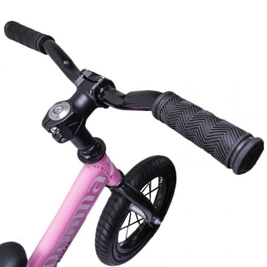 Bicicleta fara pedale din metal cu roti cauciuc - Roz