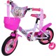 Bicicleta fete 14 inch cu roti ajutatoare My Castle