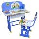 Birou copii cu scaunel Back to School Albastru