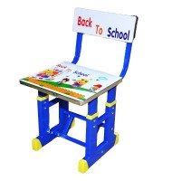 Birou copii cu scaunel Back to School Albastru