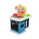 Bucatarie copii Kitchenette cu lumini, sunete si accesorii albastru