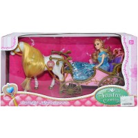 Caleasca cu calut si papusa