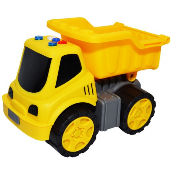 Camion cu sunete si lumini 17,5x10x13 cm