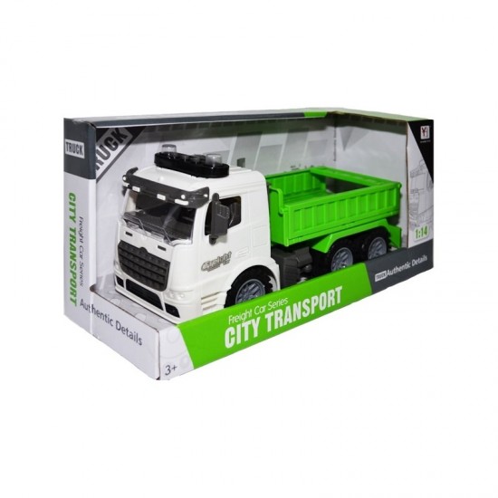 Camion cu sunete si lumini City Transport