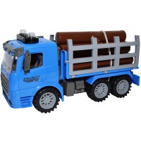 Camion cu lemne si baterii