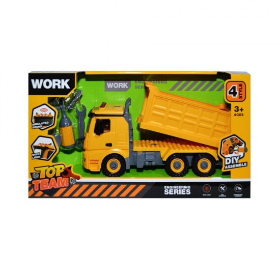 Camion demontabil cu lumini si muzica