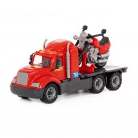 Camion Mike 53 cm cu motocicleta Wader