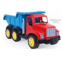 Camion rosu/albastru 34,5x82x31cm - Dolu