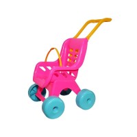 Carucior papusi plastic roz