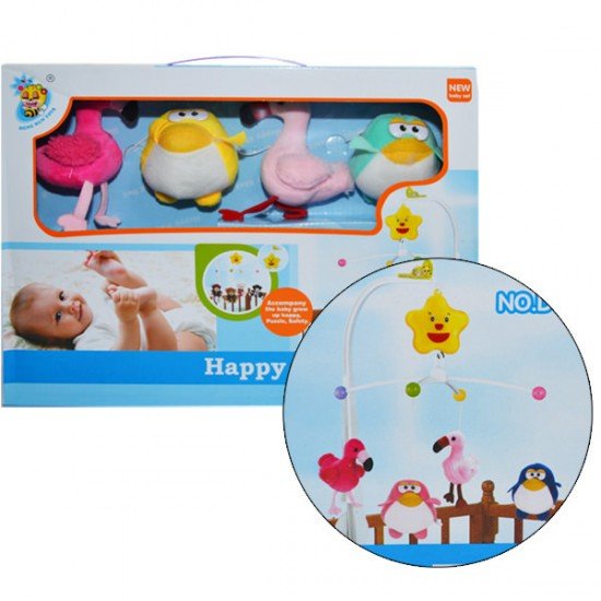 Carusel muzical - Flamingo si pinguini de plus