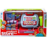 Jucarie casa de marcat cu accesorii Intelligent Store