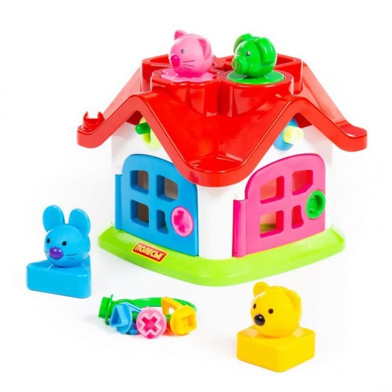 Casuta educativa cu forme Polesie