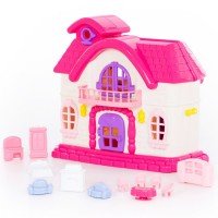 Casuta papusi Fairy Tale cu accesorii Polesie